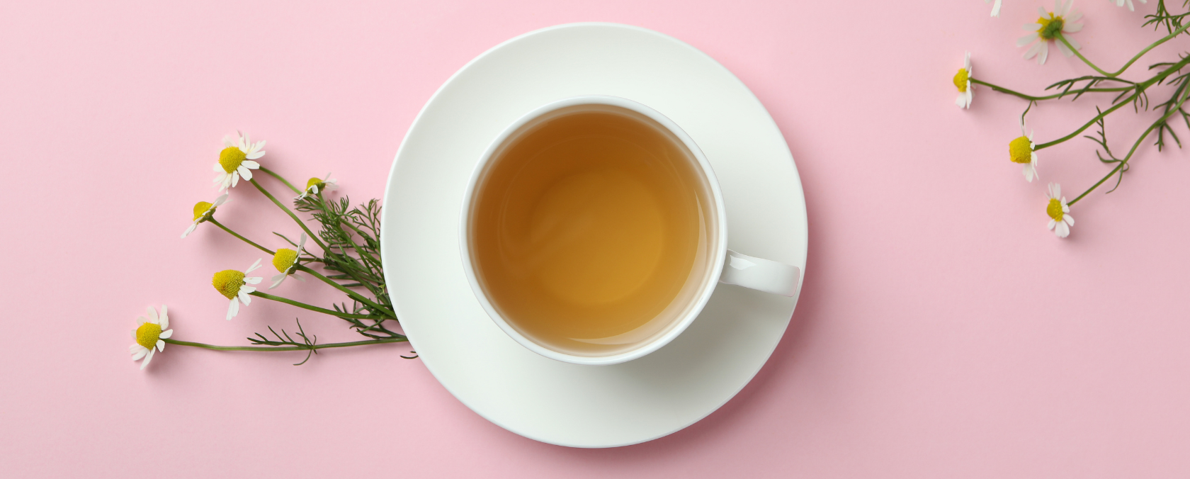 Kamillentee in Tasse