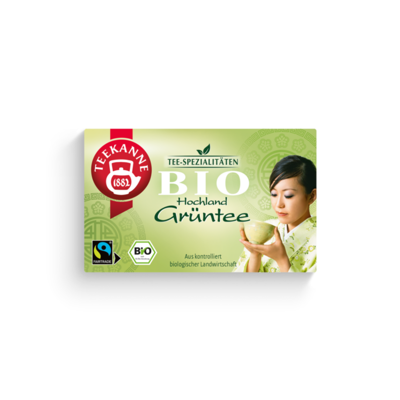 Hochland Grüntee BIO, Fairtrade & RFA