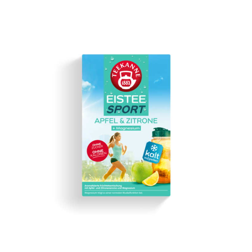 EISTEE SPORT APFEL-ZITRONE + Magnesium