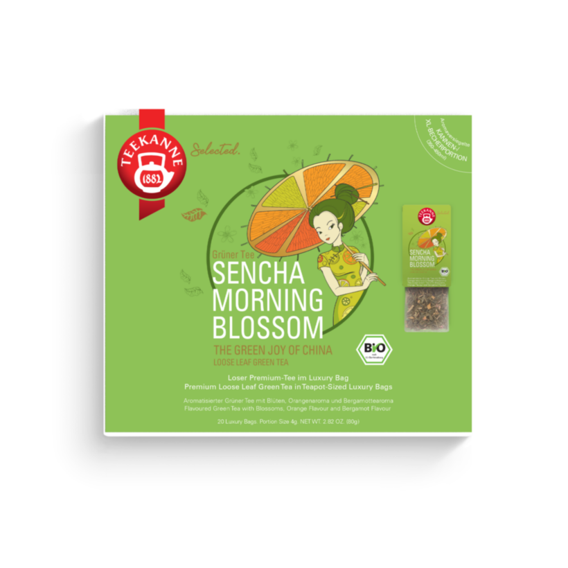 Sencha Morning Blossom Luxury Bag (80g)