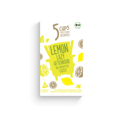 5 CUPS Lemon Lazy Afternoon Bio Pyramidenbeutel