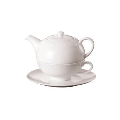 Tea for one set mit Logo