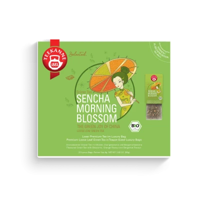 Sencha Morning Blossom Luxury Bag (80g)