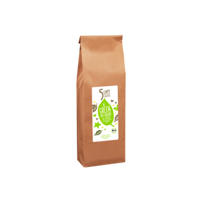 5 CUPS Be Green My Friend Bio Loser Tee