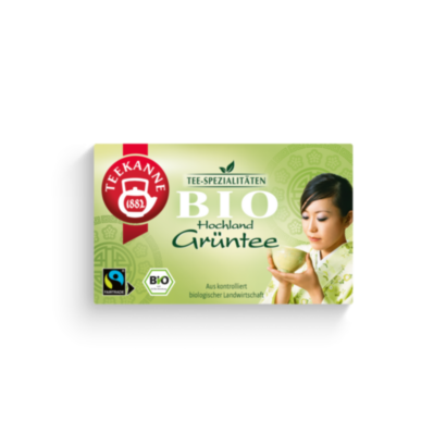 Hochland Grüntee BIO, Fairtrade & RFA