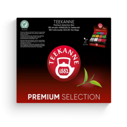 Premium-Sortimentsbox 180 Teebeutel