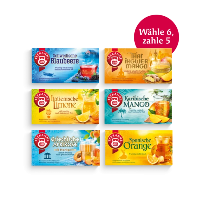 TEEKANNE Ländertee Mix & Match