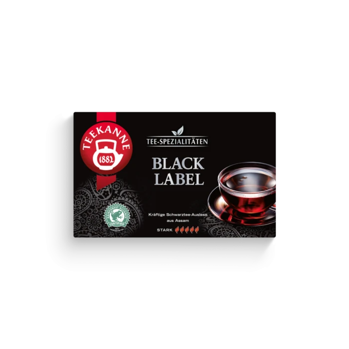 TEEKANNE Black Label Assam Tee aus dem Norden Indiens TEEKANNE