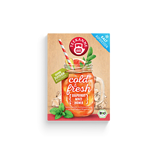 cold & fresh Grapefruit-Minze-Ingwer